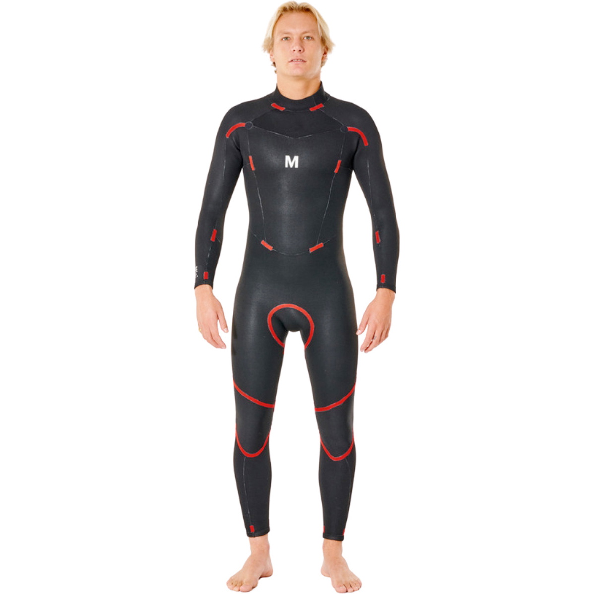 Rip Curl Mens Freelite 3/2mm Back Zip Wetsuit 119MFS - Black